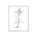 Picture of Single Flower VIII _GroupedProduct_Rectangle_Portrait_Framed_Matted_