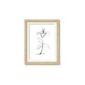 Picture of Single Flower VIII _GroupedProduct_Rectangle_Portrait_Framed_Matted_