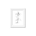Picture of Single Flower VIII _GroupedProduct_Rectangle_Portrait_Framed_Matted_