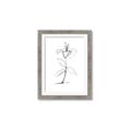 Picture of Single Flower VIII _GroupedProduct_Rectangle_Portrait_Framed_Matted_