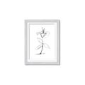 Picture of Single Flower VIII _GroupedProduct_Rectangle_Portrait_Framed_Matted_