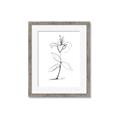 Picture of Single Flower VIII _GroupedProduct_Rectangle_Portrait_Framed_Matted_