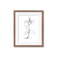 Picture of Single Flower VIII _GroupedProduct_Rectangle_Portrait_Framed_Matted_