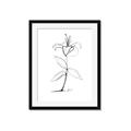 Picture of Single Flower VIII _GroupedProduct_Rectangle_Portrait_Framed_Matted_