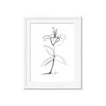 Picture of Single Flower VIII _GroupedProduct_Rectangle_Portrait_Framed_Matted_