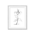 Picture of Single Flower VIII _GroupedProduct_Rectangle_Portrait_Framed_Matted_