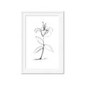 Picture of Single Flower VIII _GroupedProduct_Rectangle_Portrait_Framed_Matted_