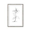 Picture of Single Flower VIII _GroupedProduct_Rectangle_Portrait_Framed_Matted_