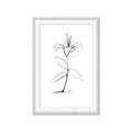 Picture of Single Flower VIII _GroupedProduct_Rectangle_Portrait_Framed_Matted_