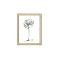 Picture of Single Flower VII  _GroupedProduct_Rectangle_Portrait_Framed_Matted_