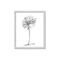 Picture of Single Flower VII  _GroupedProduct_Rectangle_Portrait_Framed_Matted_