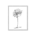 Picture of Single Flower VII  _GroupedProduct_Rectangle_Portrait_Framed_Matted_