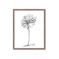 Picture of Single Flower VII  _GroupedProduct_Rectangle_Portrait_Framed_Matted_
