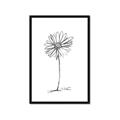 Picture of Single Flower VII  _GroupedProduct_Rectangle_Portrait_Framed_Matted_