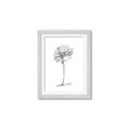 Picture of Single Flower VII  _GroupedProduct_Rectangle_Portrait_Framed_Matted_