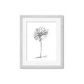 Picture of Single Flower VII  _GroupedProduct_Rectangle_Portrait_Framed_Matted_