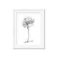 Picture of Single Flower VII  _GroupedProduct_Rectangle_Portrait_Framed_Matted_