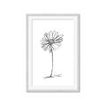 Picture of Single Flower VII  _GroupedProduct_Rectangle_Portrait_Framed_Matted_