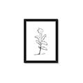 Picture of Single Flower V _GroupedProduct_Rectangle_Portrait_Framed_Matted_
