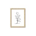 Picture of Single Flower V _GroupedProduct_Rectangle_Portrait_Framed_Matted_