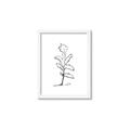 Picture of Single Flower V _GroupedProduct_Rectangle_Portrait_Framed_Matted_