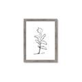 Picture of Single Flower V _GroupedProduct_Rectangle_Portrait_Framed_Matted_