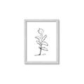 Picture of Single Flower V _GroupedProduct_Rectangle_Portrait_Framed_Matted_