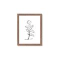 Picture of Single Flower V _GroupedProduct_Rectangle_Portrait_Framed_Matted_