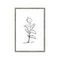 Picture of Single Flower V _GroupedProduct_Rectangle_Portrait_Framed_Matted_