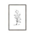 Picture of Single Flower V _GroupedProduct_Rectangle_Portrait_Framed_Matted_