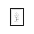 Picture of Single Flower V _GroupedProduct_Rectangle_Portrait_Framed_Matted_
