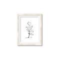 Picture of Single Flower V _GroupedProduct_Rectangle_Portrait_Framed_Matted_