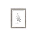 Picture of Single Flower V _GroupedProduct_Rectangle_Portrait_Framed_Matted_