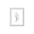 Picture of Single Flower V _GroupedProduct_Rectangle_Portrait_Framed_Matted_