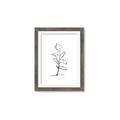 Picture of Single Flower V _GroupedProduct_Rectangle_Portrait_Framed_Matted_