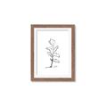 Picture of Single Flower V _GroupedProduct_Rectangle_Portrait_Framed_Matted_