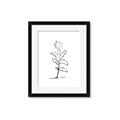 Picture of Single Flower V _GroupedProduct_Rectangle_Portrait_Framed_Matted_
