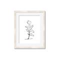 Picture of Single Flower V _GroupedProduct_Rectangle_Portrait_Framed_Matted_
