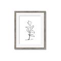 Picture of Single Flower V _GroupedProduct_Rectangle_Portrait_Framed_Matted_