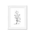 Picture of Single Flower V _GroupedProduct_Rectangle_Portrait_Framed_Matted_
