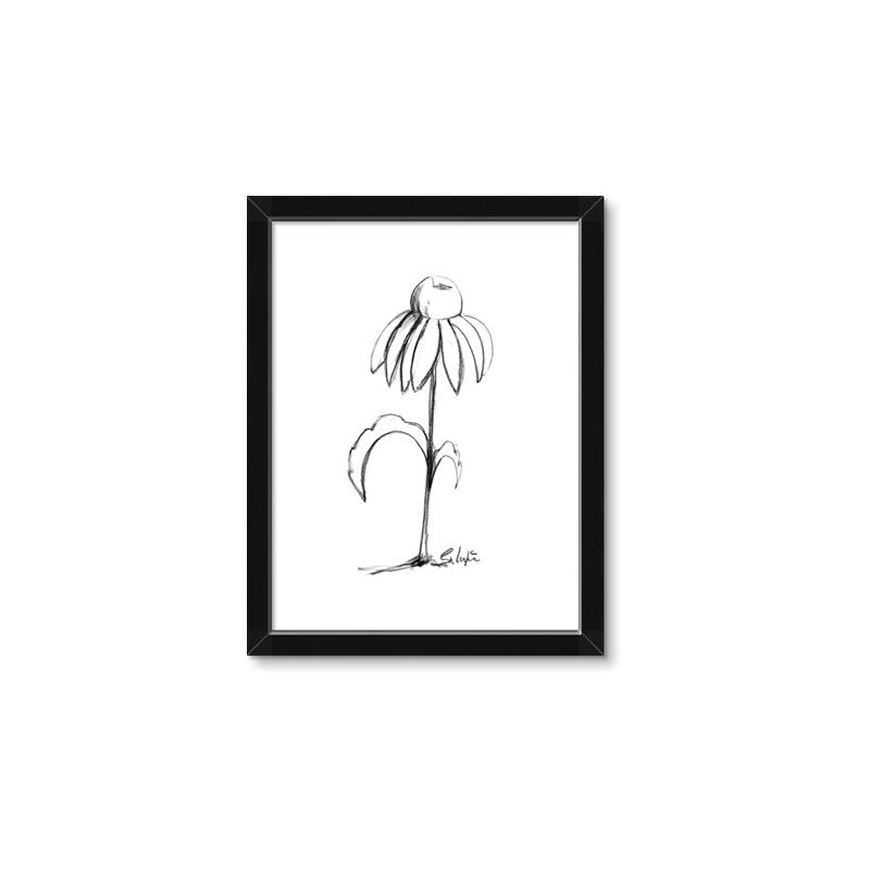 Picture of Single Flower IV _GroupedProduct_Rectangle_Portrait_Framed_Matted_