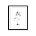 Picture of Single Flower IV _GroupedProduct_Rectangle_Portrait_Framed_Matted_