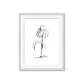 Picture of Single Flower IV _GroupedProduct_Rectangle_Portrait_Framed_Matted_