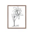 Picture of Single Flower III _GroupedProduct_Rectangle_Portrait_Framed_Matted_