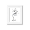 Picture of Single Flower III _GroupedProduct_Rectangle_Portrait_Framed_Matted_