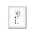 Picture of Single Flower III _GroupedProduct_Rectangle_Portrait_Framed_Matted_