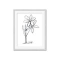 Picture of Single Flower III _GroupedProduct_Rectangle_Portrait_Framed_Matted_
