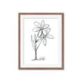 Picture of Single Flower III _GroupedProduct_Rectangle_Portrait_Framed_Matted_