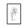 Picture of Single Flower III _GroupedProduct_Rectangle_Portrait_Framed_Matted_