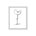 Picture of Single Flower II  _GroupedProduct_Rectangle_Portrait_Framed_Matted_